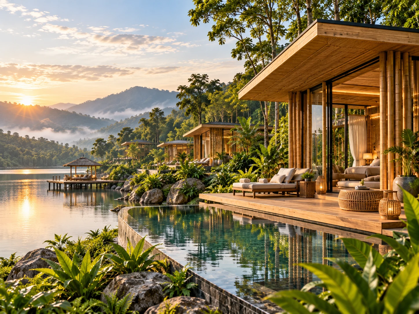 Vista Retreat bamboo home concept