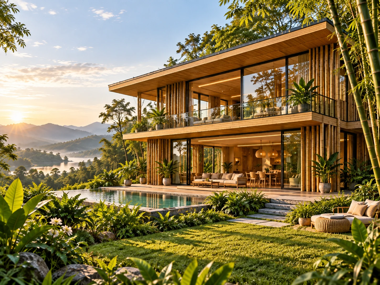 Vista Family bamboo home concept