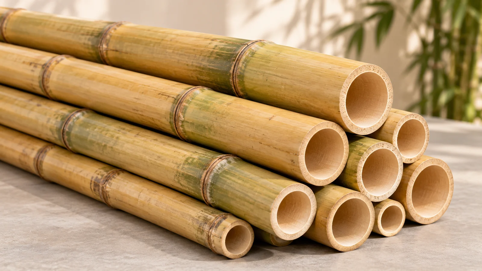 Bamboo poles by VenuVista.world